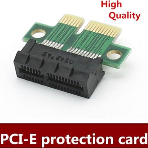 High Quality 5pcs/lot PCI-E 1X increased card ,PCI-E protection slot PCI-E protection card male to female Freeshipping