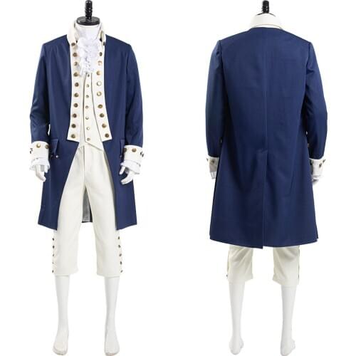 Musical Hamilton Alexander Cosplay Costume Uniform Suit Performance Outfits Men Halloween Carnival Costumes Custom
