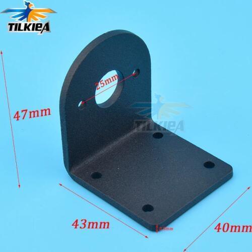 2pcs 555/550/545/540 Motor Bracket High Torque Motor Mount Metal Holder Supporter Fixed Frame Spare Parts For RC Boat/Car Model