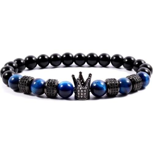 NAIQUBE Blue Bracelets