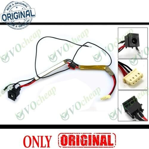 Genuine New Laptop DC power jack cable for Toshiba Satellite P300 P300D P305 DC Jack - PJ093 (for Notebook Connector Socket)