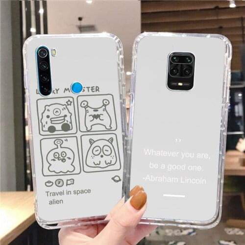 Cat games Transparent Soft Case for Mi10 Mi9T MiA2 MiA3 Mi11 Pro Lite Ultra Redmi Note 6 7 8 8T 9 9S 9ProMax Cover