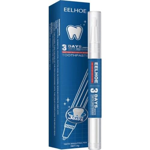 Teeth Whitening Pen Cleaning Serum Plaque Stains Remover Teeth Bleachment Dental Whitener Oral Hygiene Care Teeth Whitener 3g