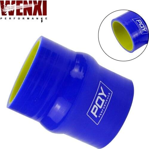 Blue&yellow 2" 51mm Hump Straight Silicone Hose Intercooler Coupler Tube Pipe WX-HSH0020-QY