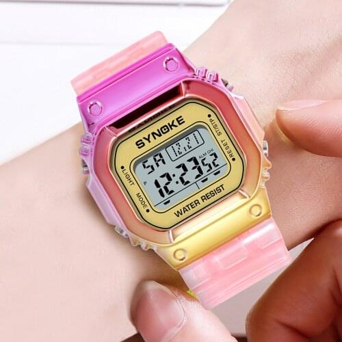 Luminous Waterproof Women Men Lover Digital Watches Fashion Sports Electronic Watch Alarm Clock montre femme relogio masculino