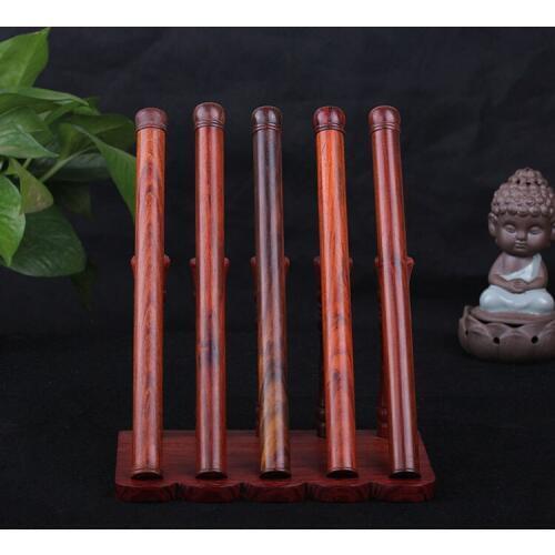 Viet Nam rosewood joss sticks incense bucket Aloes sandalwood Fragrant incense tube 22cm screw tube Redwood props lying