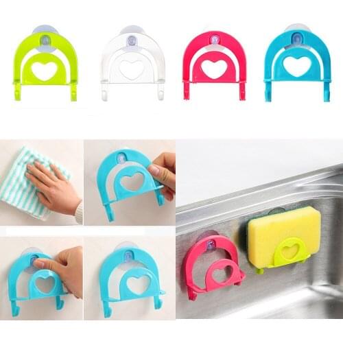 2018 Cute CAR Sponge washing Holder Suction Cup Convenient Car sponge Holder Tools Convenient and practical Gadget Decor A
