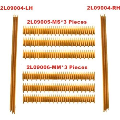 2L09004-LH 2L09004-RH 2L09005-MS 2L09006-MM Step Demarcation Use for Sigma Escalator 1 Pack=5 Pieces