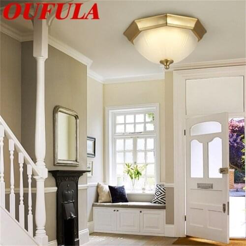 86LIGHT Copper Ceiling Lights Modern LED Decorative For Home Living Room Dining Room Bedroom