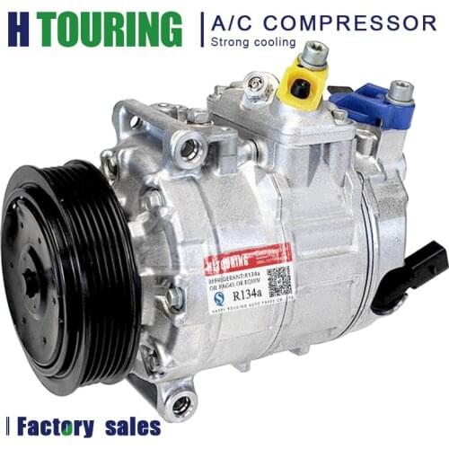 CAR AC Compressor For Volkswagen GTi L4 2.0 2006-2009 Tiguan 2009-2012 1K0820803N 1K0820803Q 1K0820803S 1K0820859D 1K0820859E