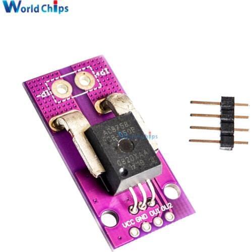 CJMCU-758 ACS758LCB-100B-PFF-T Linear Current Hall Current Sensor Module 3V To 5.5 V Single Supply Operation Newest