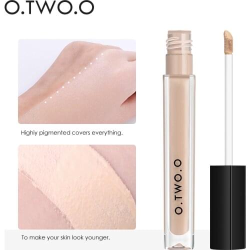 O.TWO.O Official Products Face Contour Makeup Liquid Concealer Base Foundation Brand Cosmetics Liquid Concealer 4 Colors