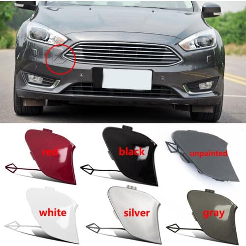For Ford Focus MK3 2014 2015 2016 2017 2018 Car Front Bumper Tow Hook Cover Hauling Hook Eye Lid Trailer Cap