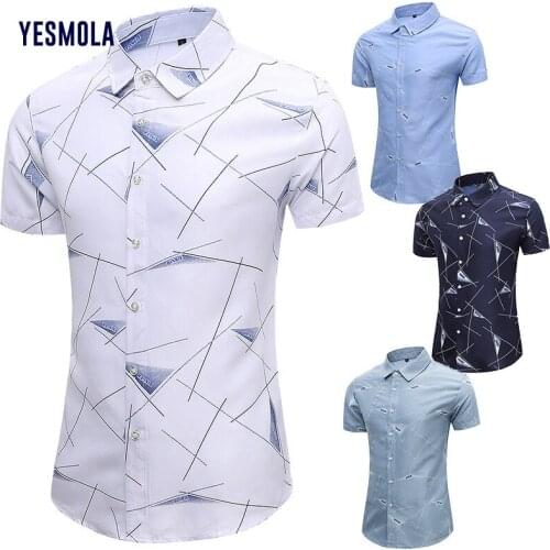 YESMOLA 2021 Summer New Mens T-shirt Polo Shirt Color 3d Printing Street Lapel Casual Mens Polo Shirt Oversized Shirt