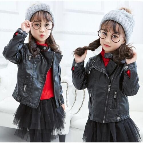 Кожаные куртки для девочек Mioigee China At AliExpress