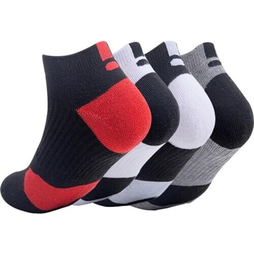8Pairs/lot Brand Mens Sports Socks High Quality Combed Cotton Breathable Towel Bottom Basketball Running Male Sport Socks New