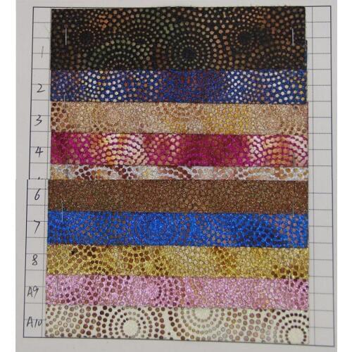 Factory wholesale PU leather fabric artificial leather new shoe leather cloth kaleidoscope quality