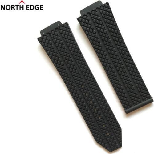 Watch accessorie Silicone Strap can For Hublot for BIG BANG Men Watchbands 25*19mm Belt Male Top Brand Watch Strap band