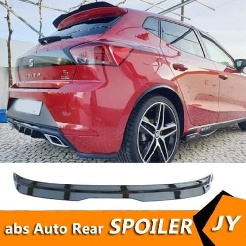 For Seat LEON Spoiler 2000-2020 Volkswagen Seat LEON 3doos / 5doors TYS ABS Car Rear Wing Color Rear Spoiler