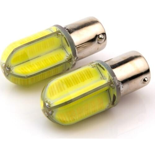 2pcs led 1157 BAY15D P21/5W COB Red White yellow Car Tail Bulbs 21/5W Brake Light auto Fog Lamps Daytime Running Light