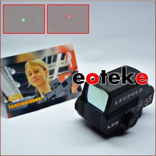 Red and Green dot LCO Tactical airsoft Scopes Riflescope Sight for 20mm Rail Mount Free OEM custom logo