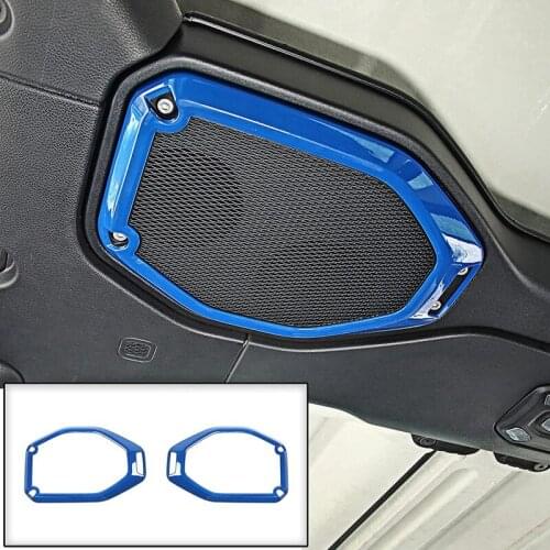 Car Top Roof Speaker Frame Trim Cover for 2018-2021 Jeep Wrangler JL JLU Gladiator JT