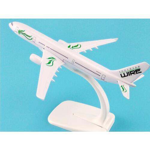 16cm Metal Aircraft Plane Model Air Southern Wire A330 Airlines Airbus 330 Airways Airplane Model w Stand