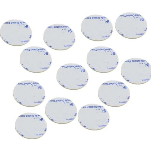 20pcs Auto Double-sided Tape Round Car Movable Seamless Decal Sticker