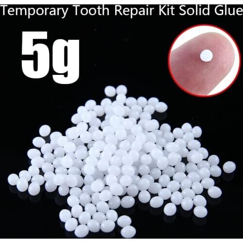 5g Temporary Tooth Repair Kit Teeth And Gap Solid Denture Adhesive Resin Falseteeth Solid Glue Resin Teeth Filling
