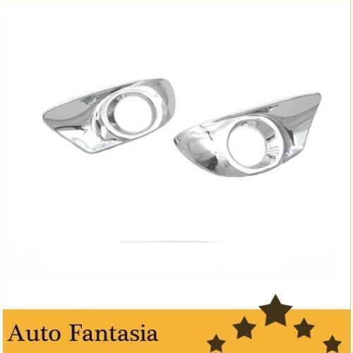 Chrome Front Fog Light Cover for Toyota Verso MPV
