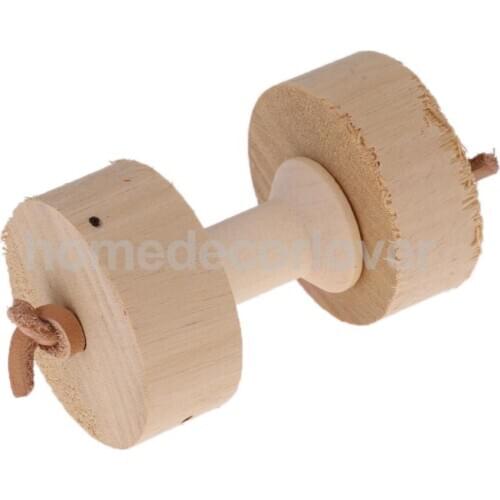 Interactive Perch Stand Toy Exercise Toy for Parrot Birds IQ Trainning Beak Toy