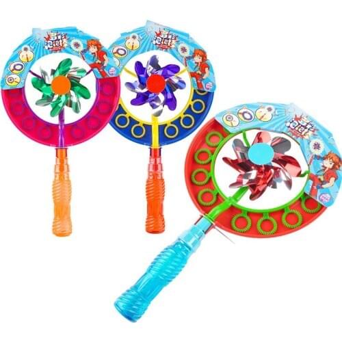 Combined Windmill Bubble Wand Children Portable Tool Stick Soap Bubble Set Bubble Wand Bubble Bubble Blowing Machine
