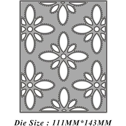 Petal Openwork Frame Metal Cutting Dies Scrapbooking Craft Mold Cut Die Stencil Handmade Paper Card Make Template Embossing