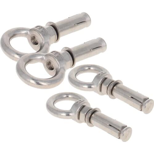 MroMax Expansion Ring for Steel Wire Stainless Steel M8*50/M8*60/M8*70/M8*80/M8*90mm Total Length 75/85/95/105/115mm 1/2/4/5pcs