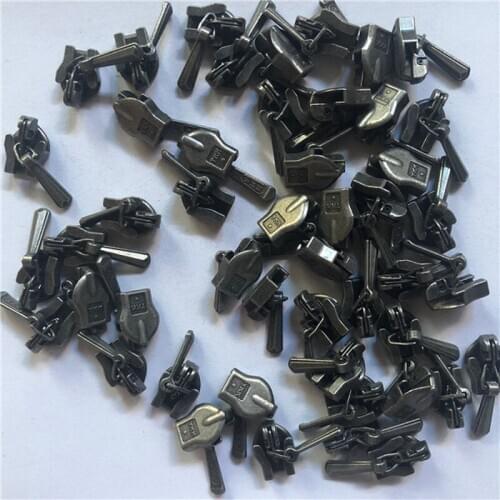 20pcs/lot 3cc Ykk Invisible Zipper Slider Head Pull Puller Pants Pocket Wedding Dress Skirt Shirt Repair Kit Sewing Accessories