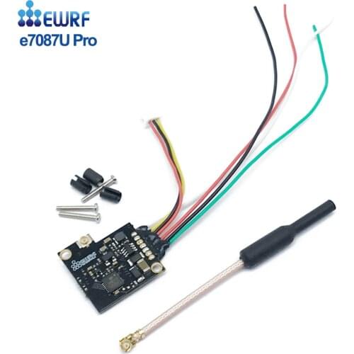 E7087U Pro 5.8G 48CH FPV Transmitter 25/100/200mW PitMode Support OSD SBUS DC 5-24V for FOXEER Micro Swift Caddx Turbo Micro F2