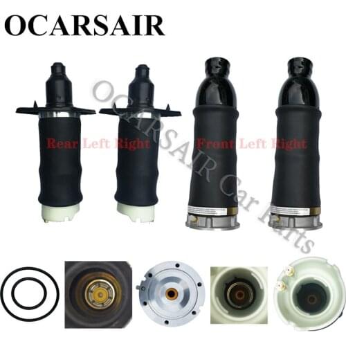 1 Set Front & Rear Air Suspension Spring for Audi A6 C5 4B Allroad Quattro (1999-2005) oe#4Z7616051D 4Z7616051A 4Z7616052A
