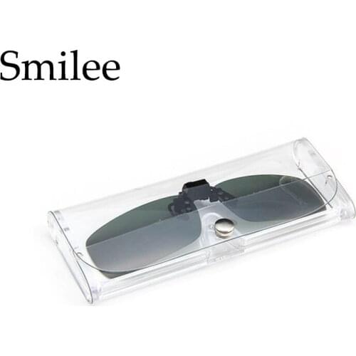 Durable Transparent Reading Glasses Sunglasses Case PVC Sunglass Case Transparent Eyewear Accessories Eyeglasses Box