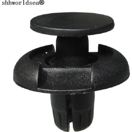 Shhworldsea 100 Pcs Push-Type Front Fender Retainer Clip Fastener FIT FOR Honda Civic Del Sol 1993-On Replace 91501-S04-003