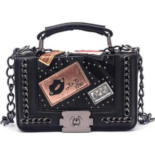 Women Famous Shoulder Bag Brand High Designer Mini Chain Handbag Luxury Crossbody Bag Female Purse Bolsa Leather Tote Sac A Main