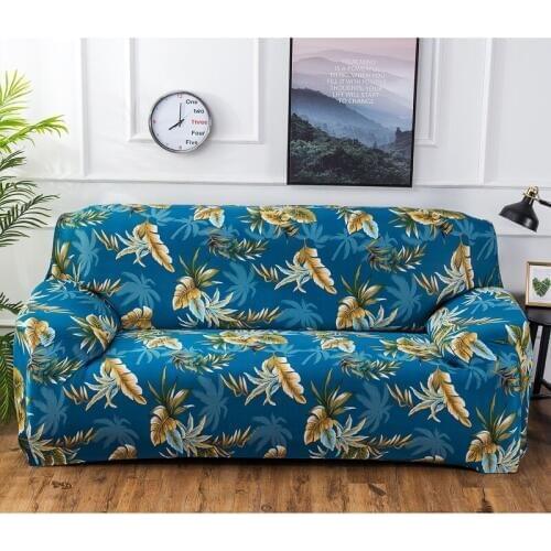 Tropical Bohemia Style Printing Spandex Elastic Dining Chair Protector Cover Geometric Stripe Stretch Chair Case Banquet 30