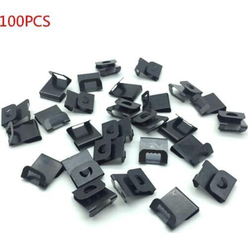 100pcs Picture Frame Back Board Photo Wall Artwork Painting Sawtooth S Clip Over Hanger Hook Holder Hanging Tools