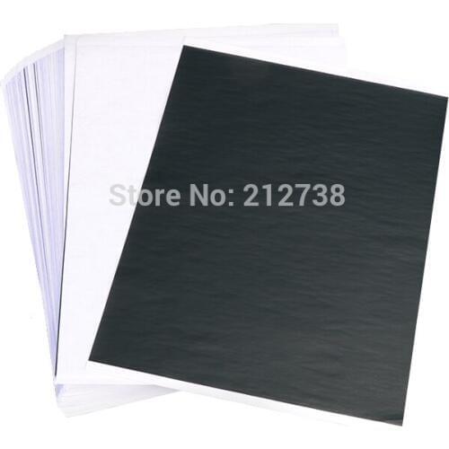 New 50PCS Tattoo Accessories Stencil Transfer Carbon Paper A4 Reusable Tattoo Art Stencil Barrier Cream Transfer Paper-A0