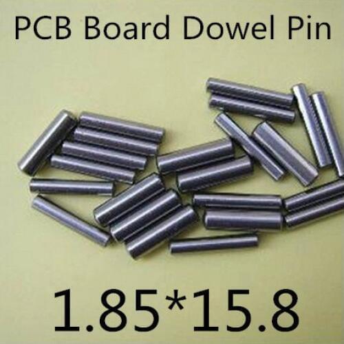 500pcs/lot High Quality 1.85mm stainless steel pcb board dowel pin length 15,8