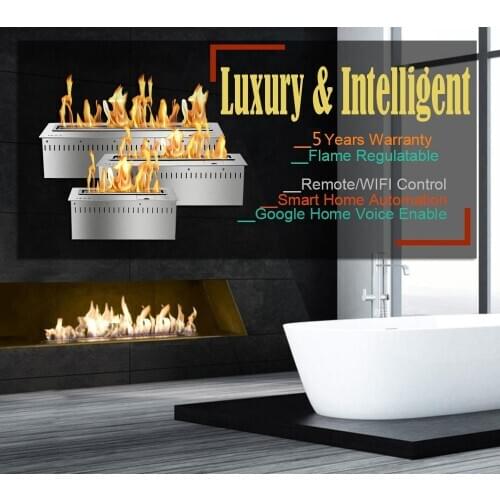 Inno-Fire 36 inch bio ethanol alcohol fireplace modern smart fireplace