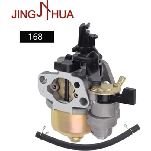 Jinghua 168 Carburetor with Oil Filter for Honda GX160 GX200 168F 5.5HP 6.5HP Gas Engine Water Pump Pressure Washer Lawn Mower