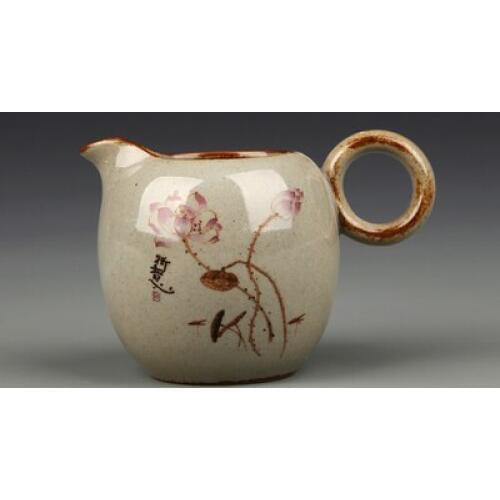 Pottery Fair Tea Cup Home Stoneware Tea Sea Kiln Change Glaze Uniform Cup Kungfu Green Tea Tie Guan Yin Teaware Free Shipping