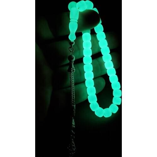 Islamic Tasbih Muslim Rosary Beads 33 Prayer Rosary For Men Bracelet For Men Accessory amber oltu amber stone Handmade Turkey