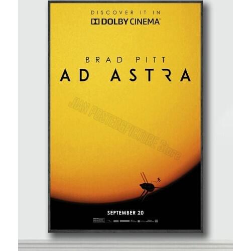 NJ314 Ad Astra Movie 2 Silk Posters and Prints wall art Art Poster Home Decor