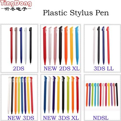 Plastic Stylus Pen Game Console Screen Touch Pen Set for 3DS XL NDSL for Nintend New 2DS 3DS LL XL Game Console Accessories